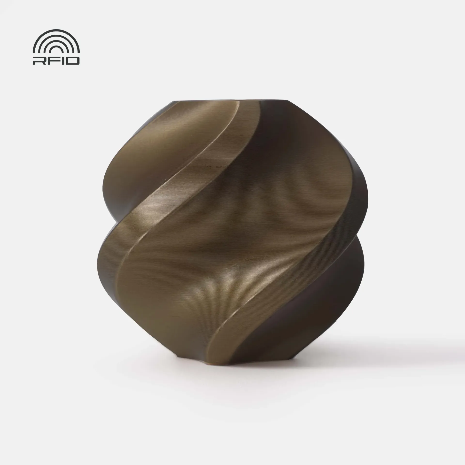 [PLABM0013] Bambu Lab PLA Basic Bronze(10801) Filament-1KG -1.75- with Reusable Spool