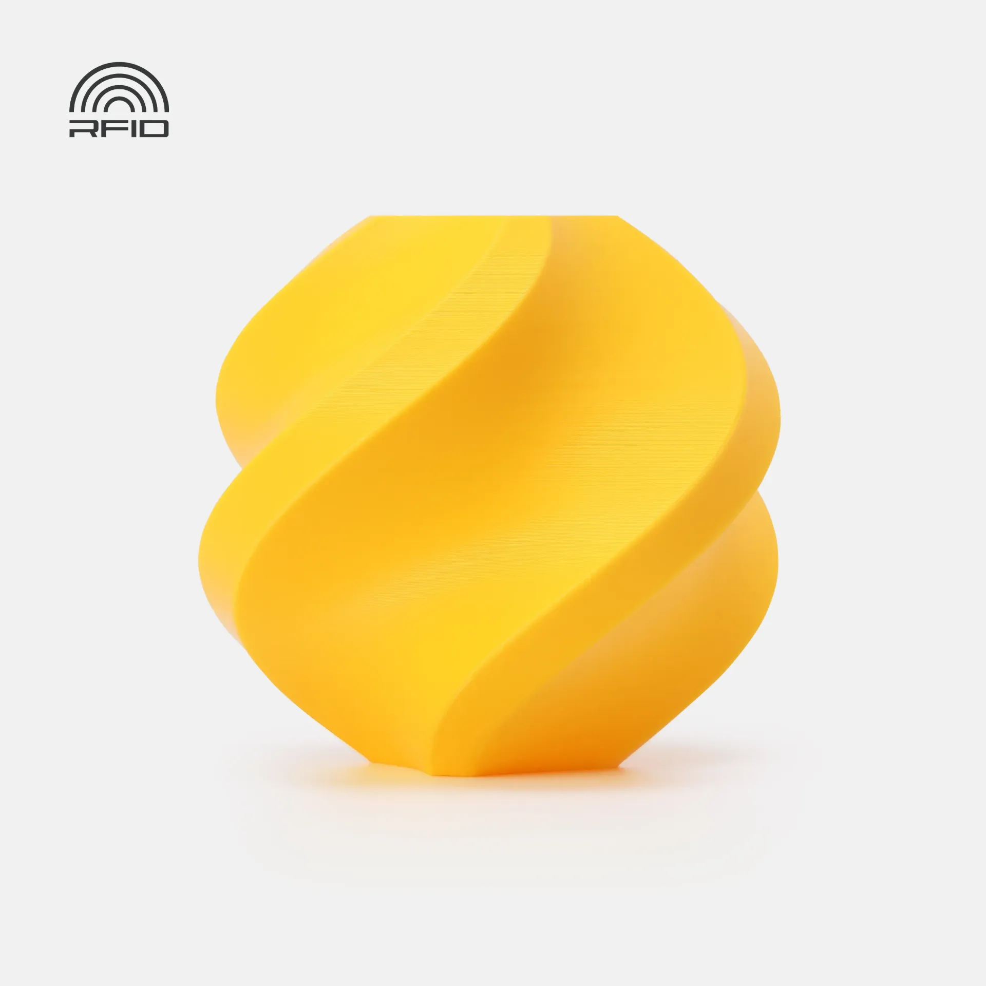 Bambu Lab PLA Basic Sunflower Yellow(10402) Filament-1KG -1.75- Refill Pack Without Spool
