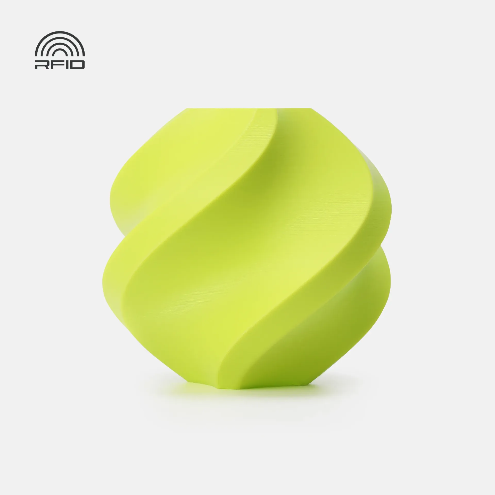[PLABM0129] Bambu Lab PLA Basic Bright Green(10503) Filament-1KG -1.75- Refill Pack Without Spool
