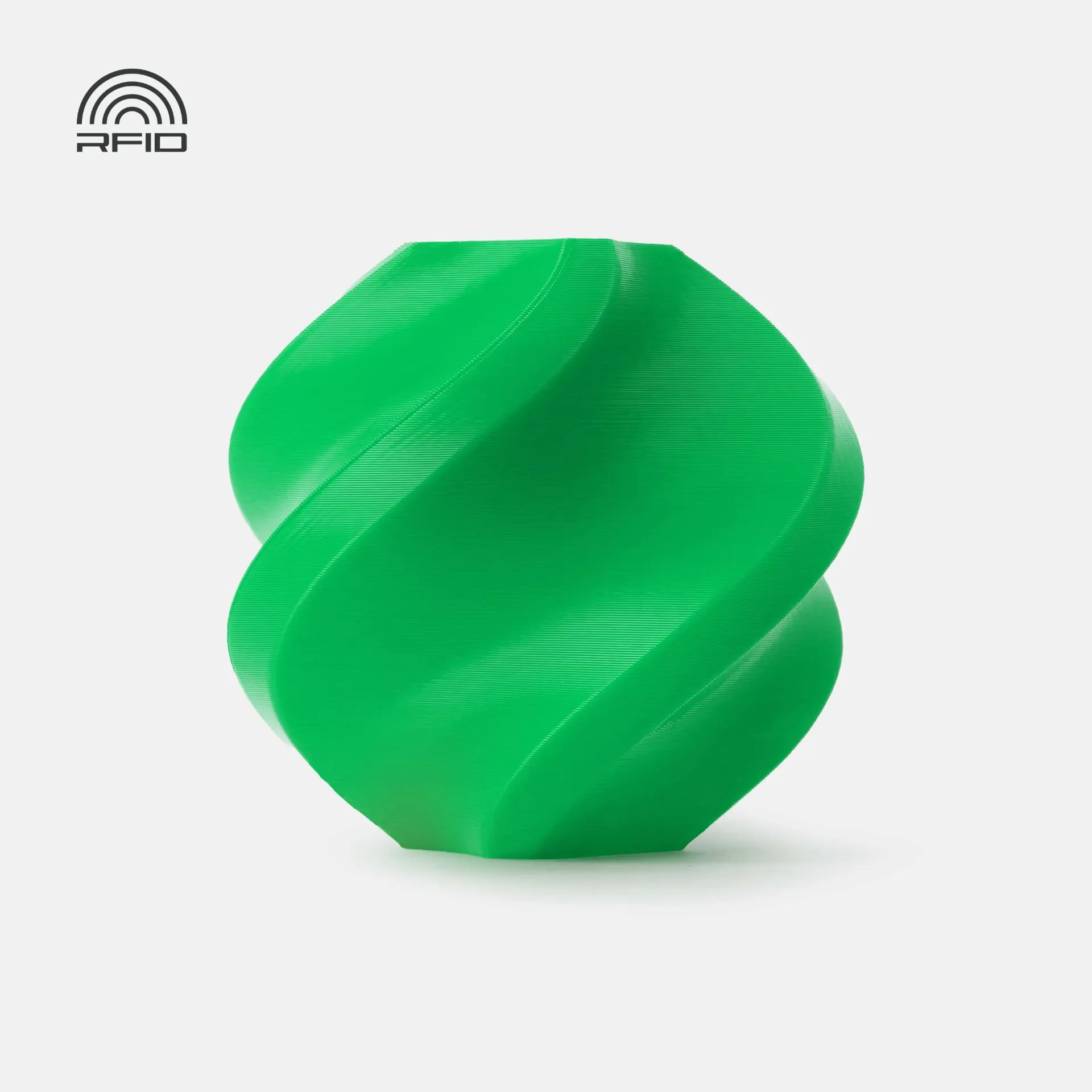 [PLABM0114] Bambu Lab PLA Basic Bambu Green(10501) Filament-1KG -1.75- Refill Pack Without Spool