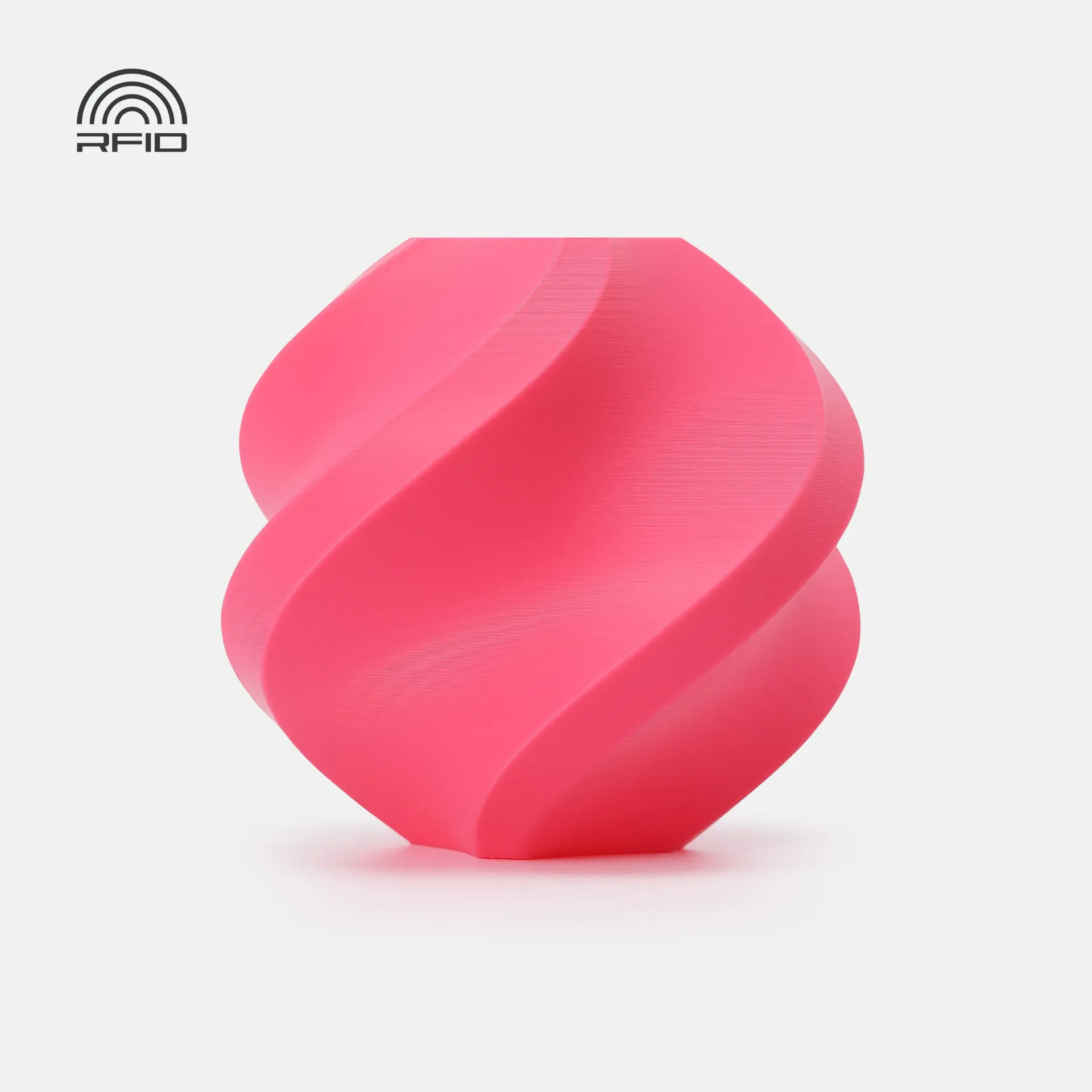 Bambu Lab PLA Basic Hot Pink(10204) Filament-1KG -1.75- Refill Pack Without Spool