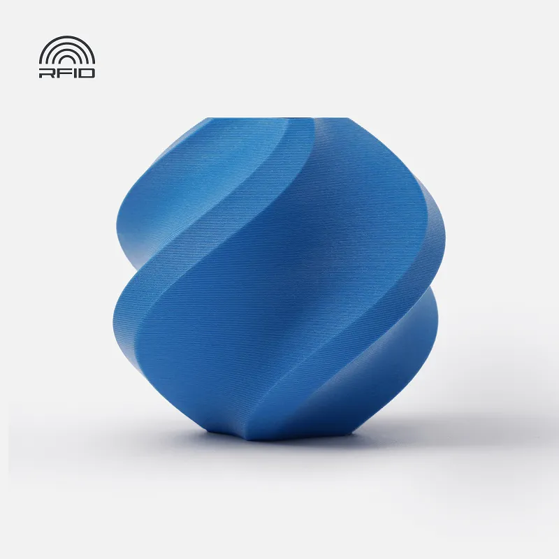 Bambu Lab PLA Matte Marine Blue (11600) Filament-1KG -1.75- Refill Pack Without Spool