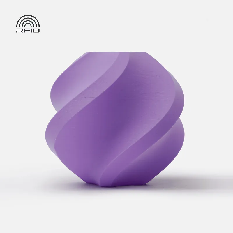 Bambu Lab PLA Matte Lilac purple (11700) Filament-1KG -1.75- Refill Pack Without Spool