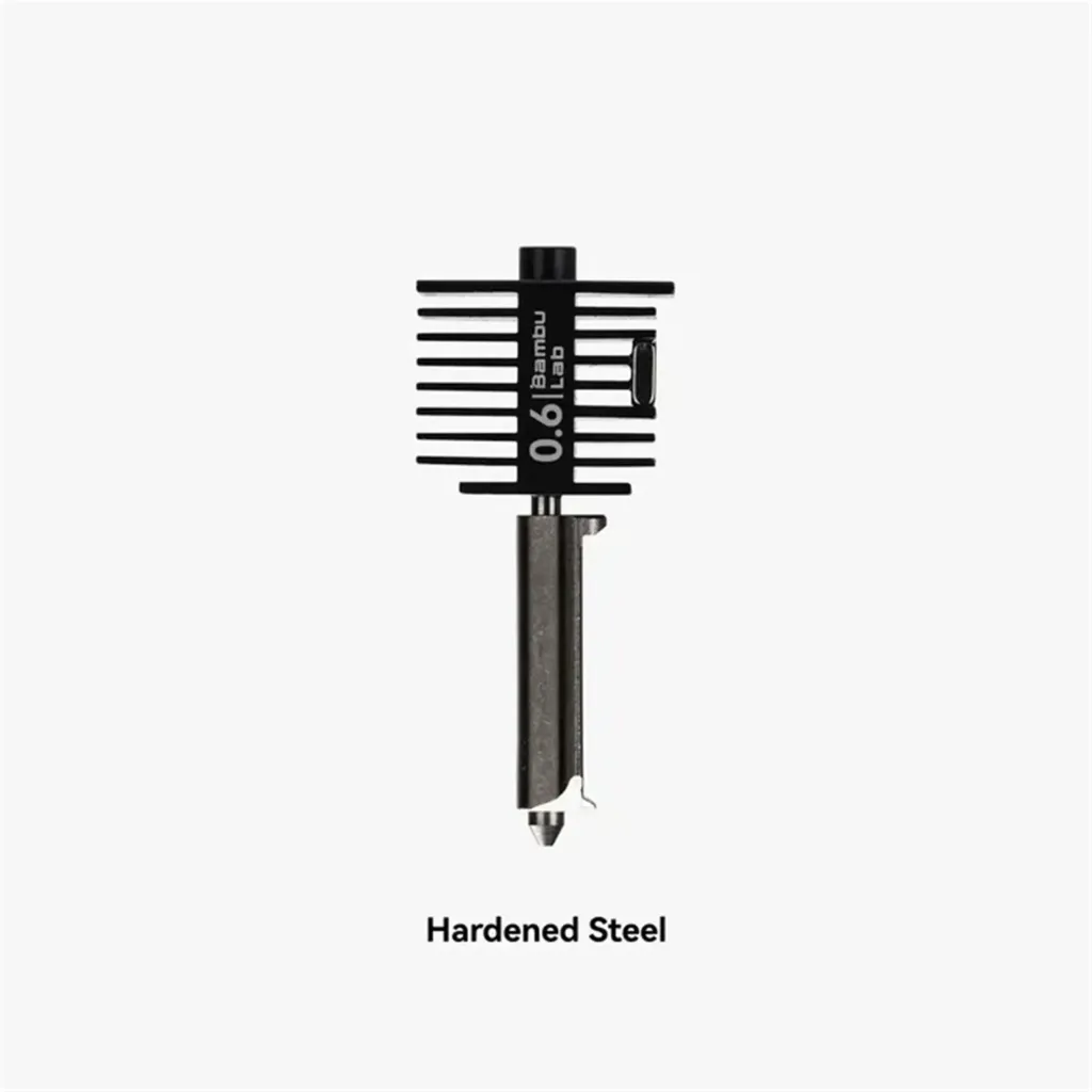 Bambu Lab original Hotend with Hardened Steel Nozzle - 0.6mm for A1/A1 Mini/A2L