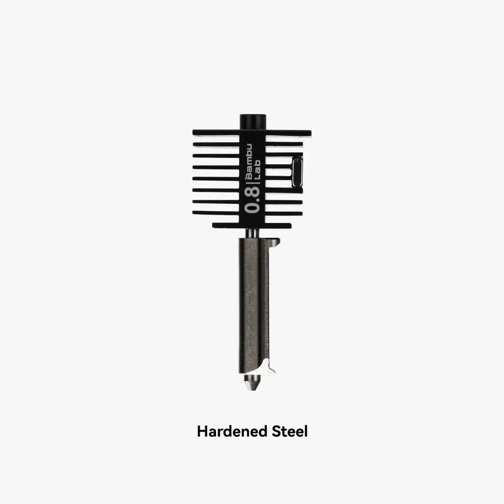 Bambu Lab original Hotend with Hardened Steel Nozzle - 0.8mm for A1/A1 Mini/A2L