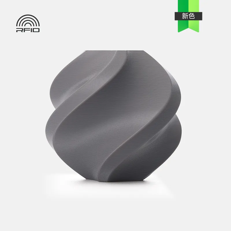 [PTGBM0103] Bambu Lab PETG Basic Filament-1KG -1.75- Grey(30107)-Refill Pack Without Spool