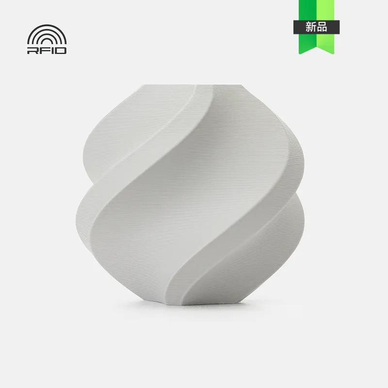 [FLBM0503] Bambu Lab PLA Lite Filament-1KG -1.75- Grey(16101)-Refill Pack Without Spool