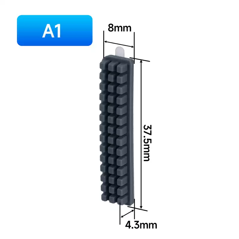 [NOZKJ0009] Heatbed Nozzle Wiper for Bambu Lab A1(3-pack)