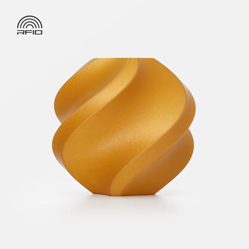 Bambu Lab PLA Sparkle Classic Gold (13402) Filament-1KG -1.75- with Reusable Spool