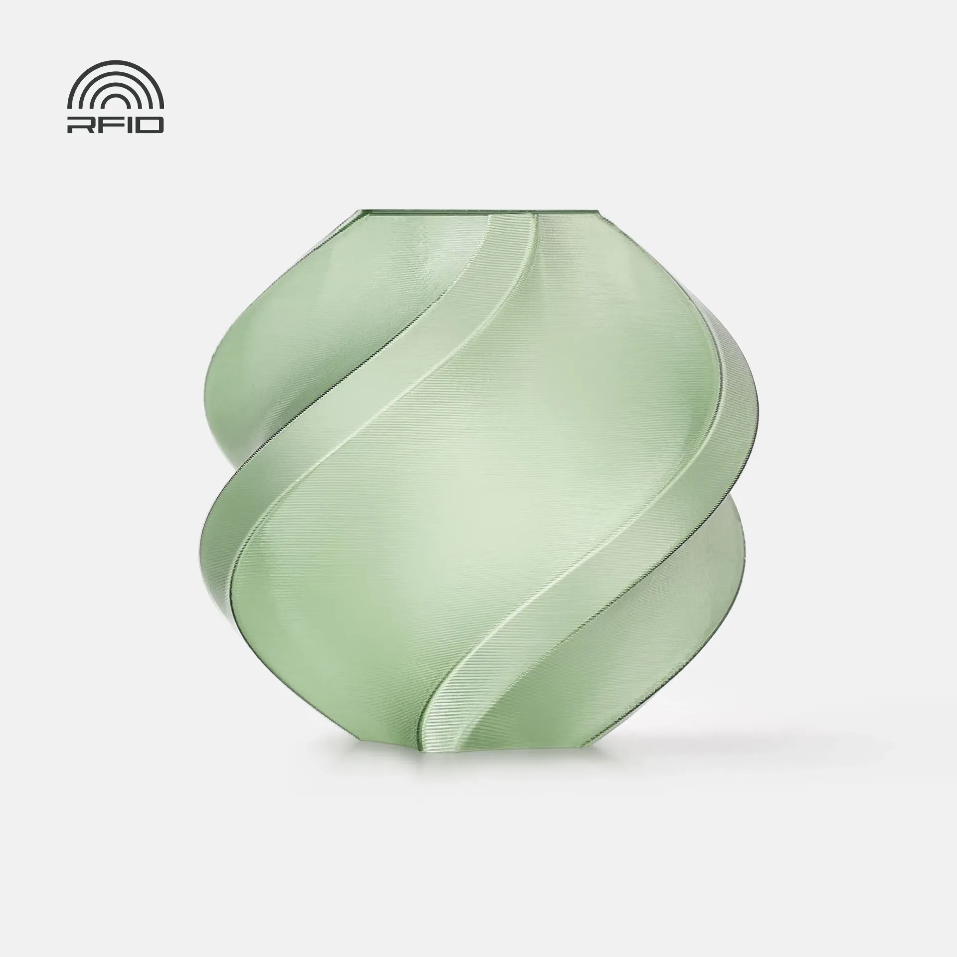 Bambu Lab PETG Translucent Olive (32500) Filament-1KG -1.75- with Reusable Spool