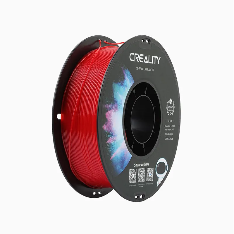 Creality CR-TPU Red Filament-1KG -1.75- With Spool
