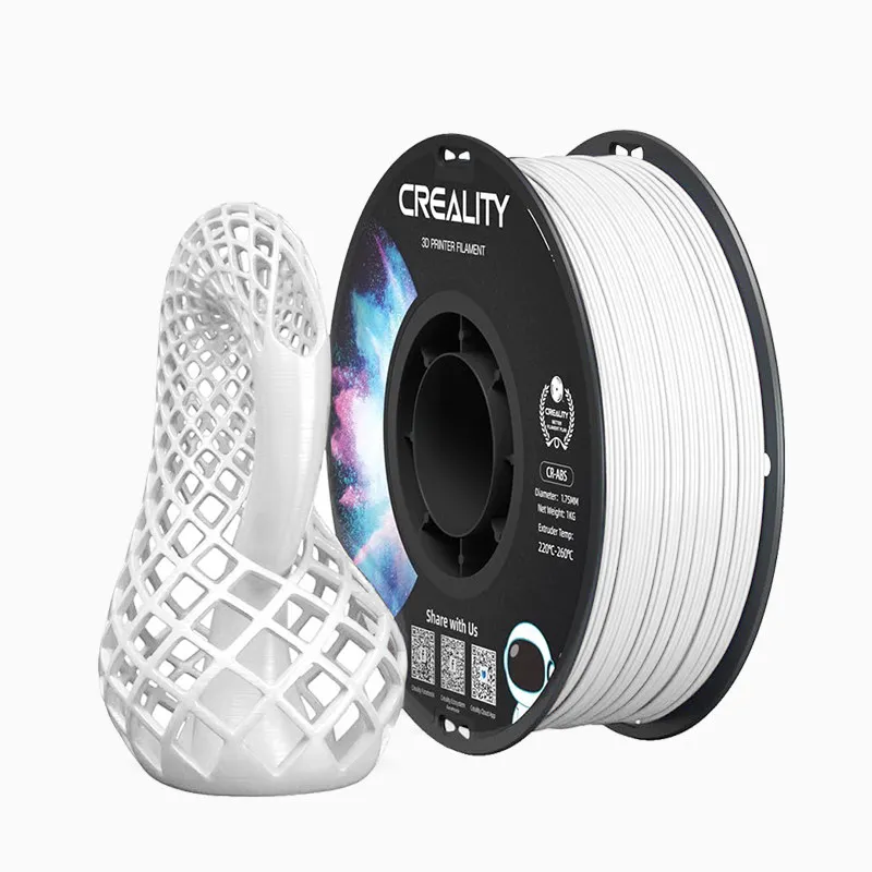 Creality CR-ABS White Filament-1KG -1.75- With Spool