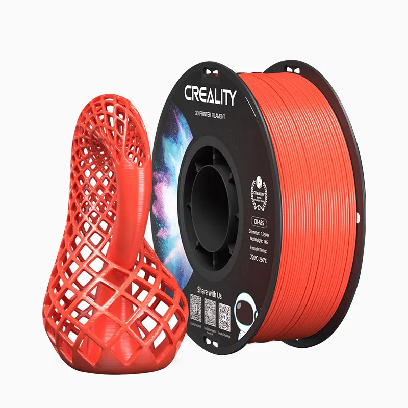 Creality CR-ABS Red Filament-1KG -1.75- With Spool