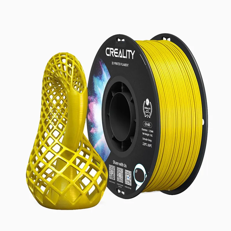 Creality CR-ABS Yellow Filament-1KG -1.75- With Spool