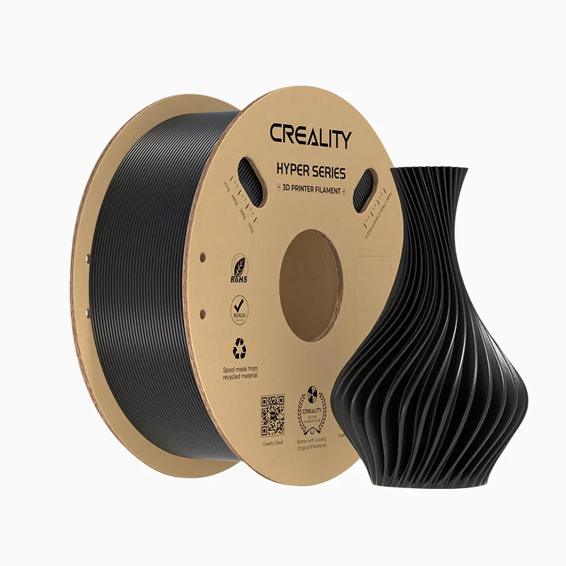 Creality Hyper PLA Black Filament-1KG -1.75- With Spool