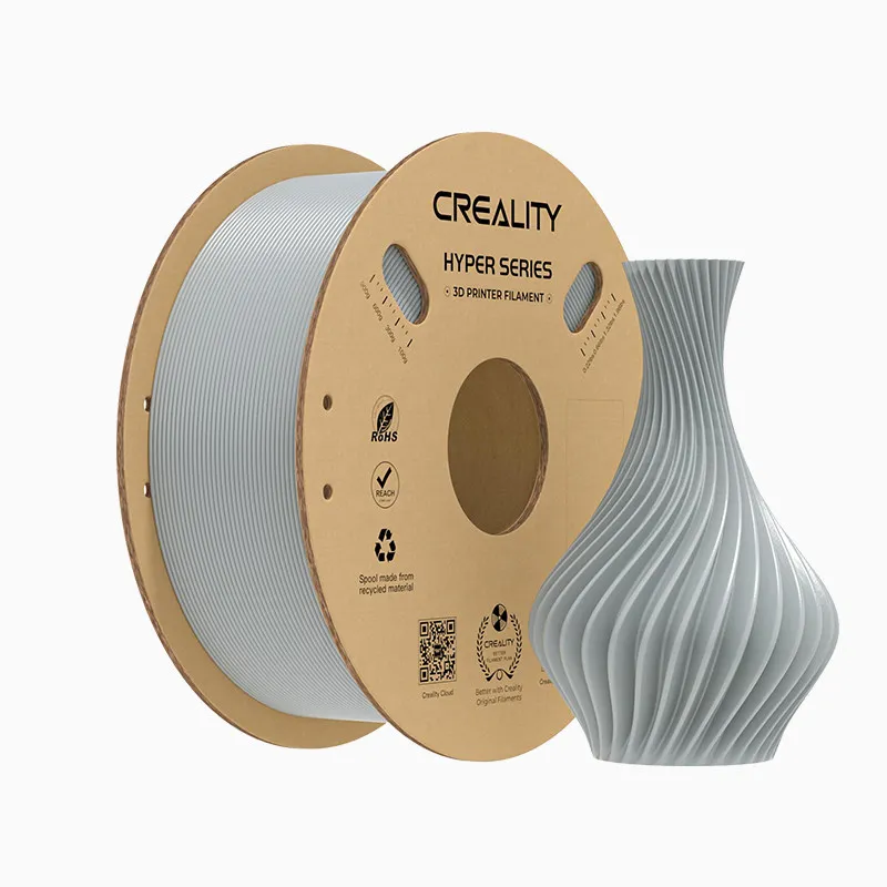 Creality Hyper PLA Grey Filament-1KG -1.75- With Spool