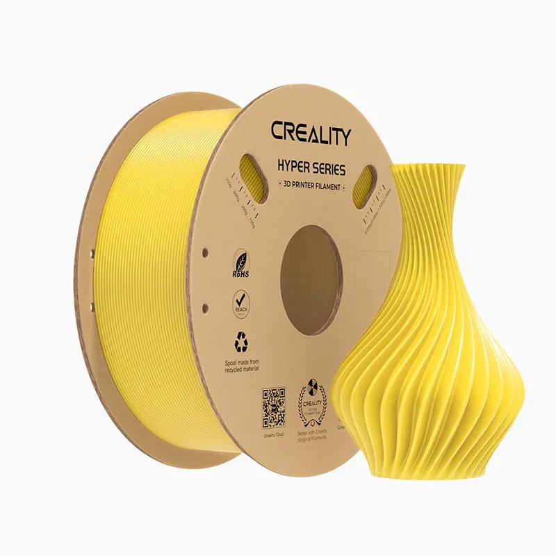 Creality Hyper PLA Yellow Filament-1KG -1.75- With Spool