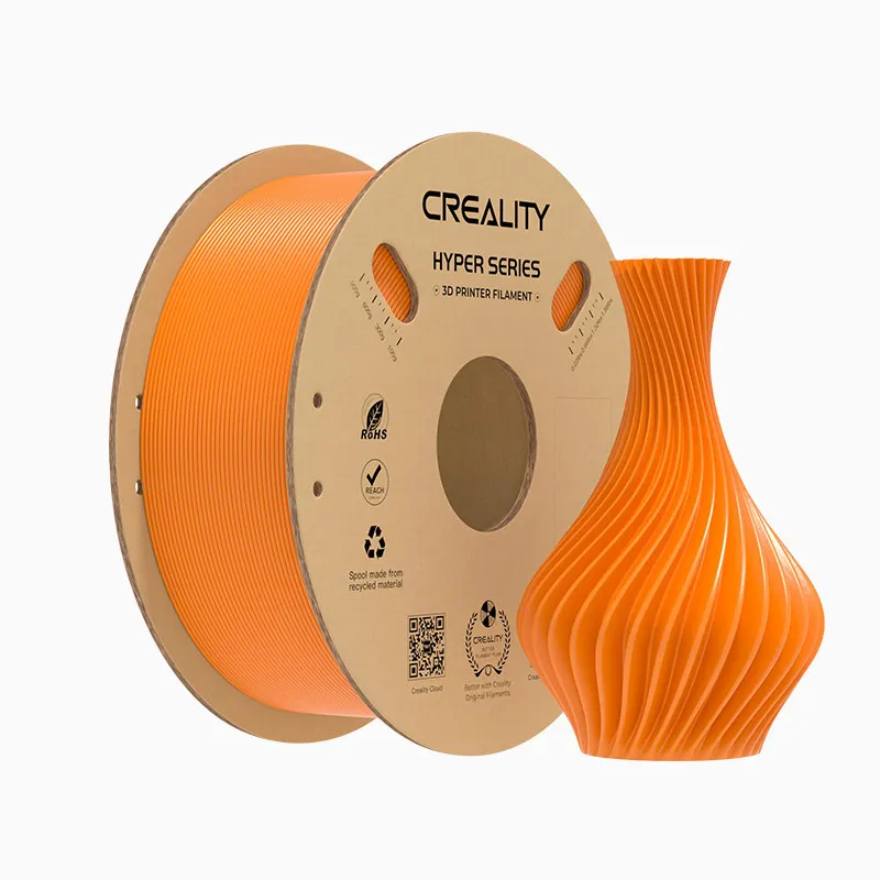 [PLACR0208] Creality Hyper PLA Orange Filament-1KG -1.75- With Spool
