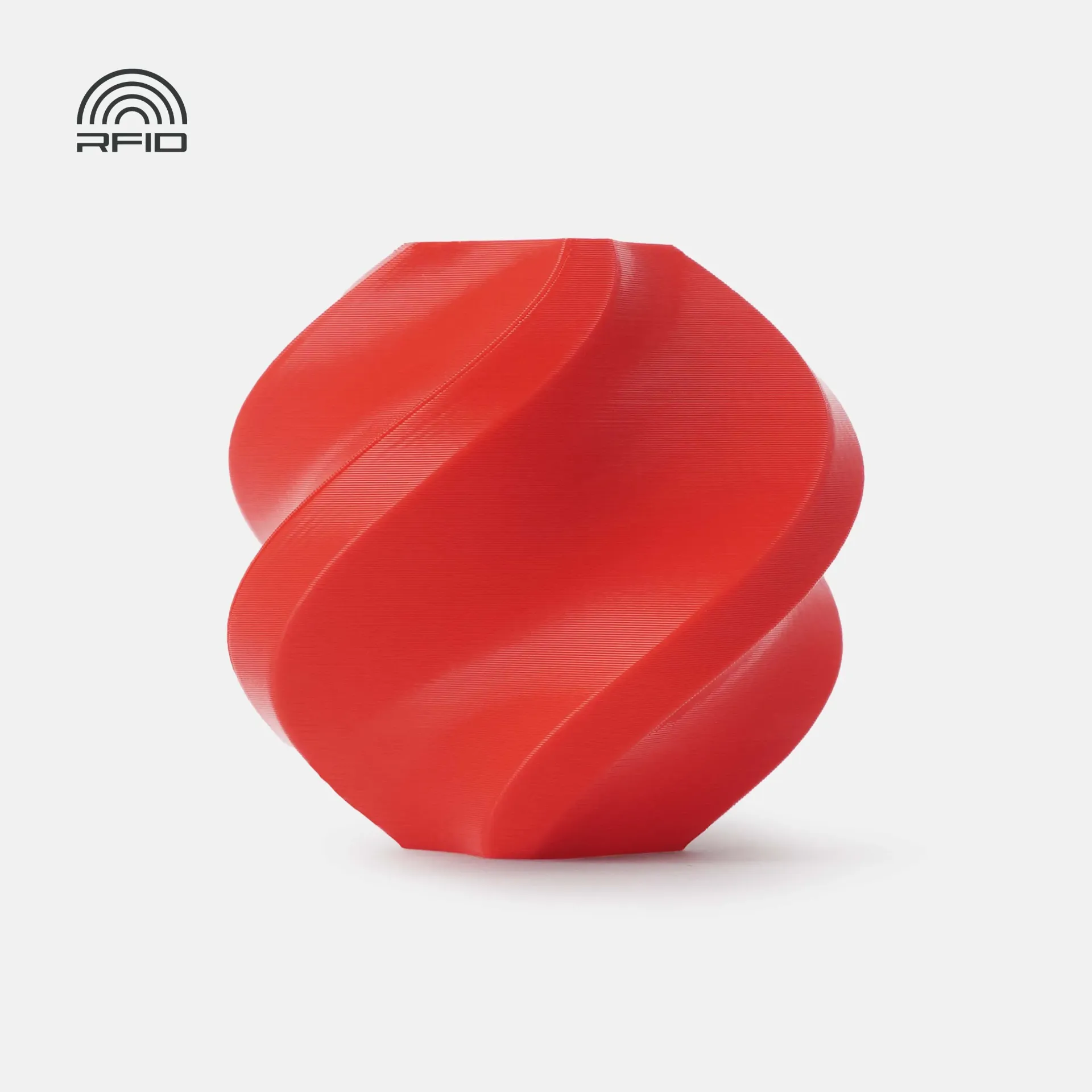[FLBM0004] Bambu Lab PLA Basic Filament-1KG -1.75- Red(10200)-with Reusable Spool