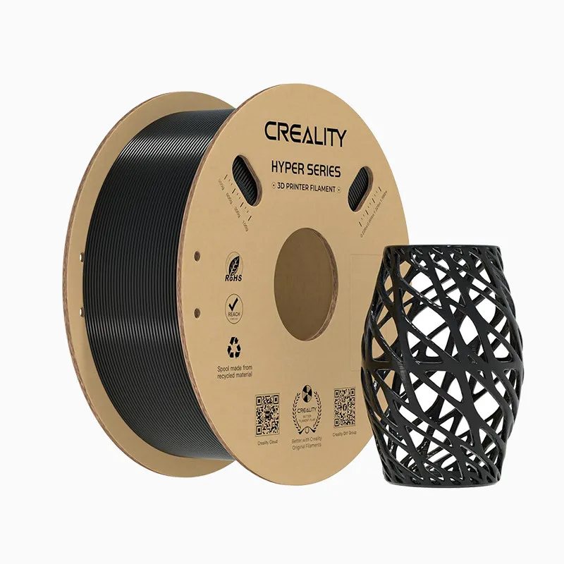 [PTGCR0201] Creality Hyper PETG Filament-1KG -1.75-Black-With Spool