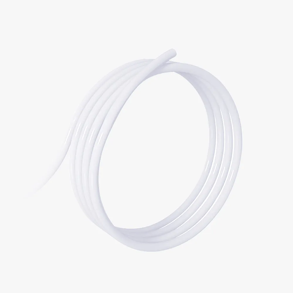 [GPAGE0002] White PTFE (Teflon) Tube Length 2000mm, OD 4mm , ID 2.5mm