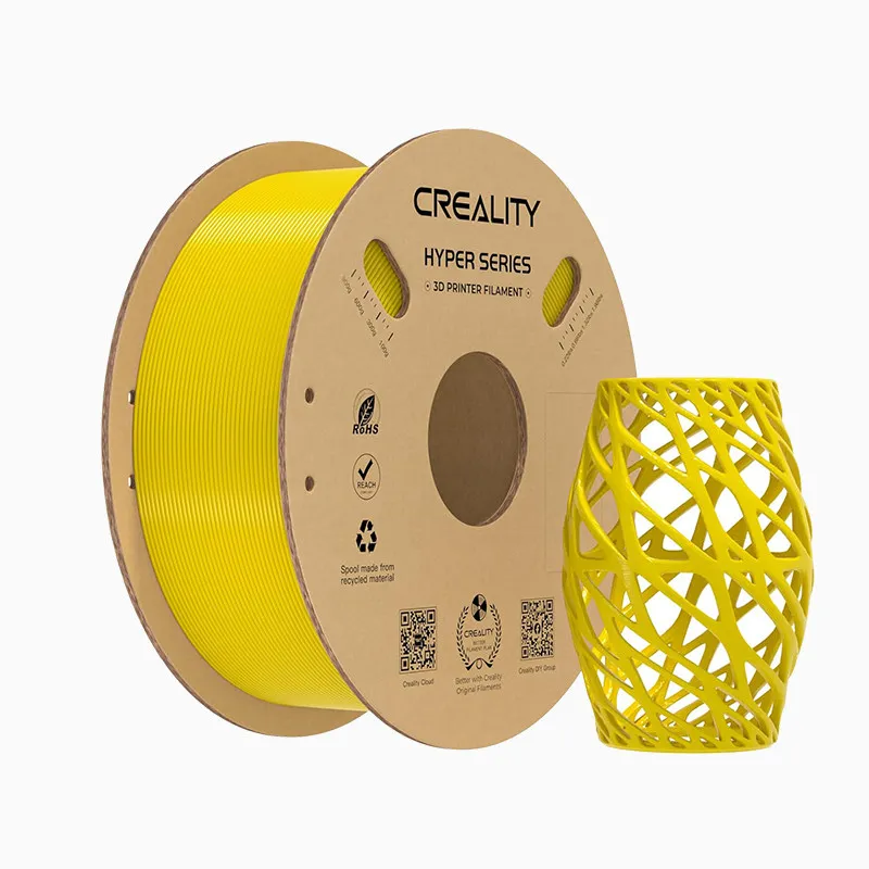 [FLCR1205] Creality Hyper PETG Filament-1KG -1.75-Yellow-With Spool