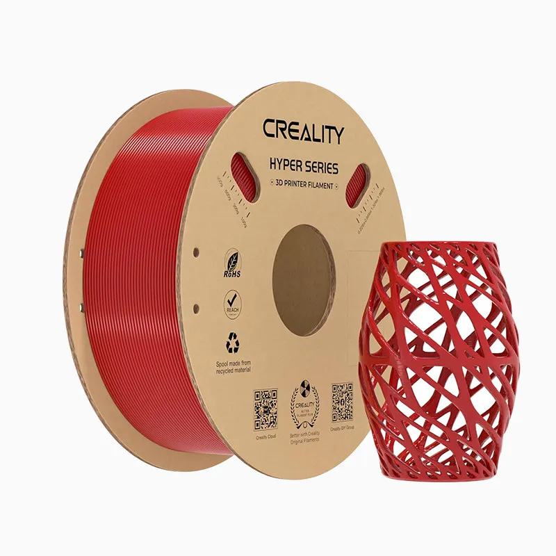 [PTGCR0204] Creality Hyper PETG Filament-1KG -1.75-Red-With Spool